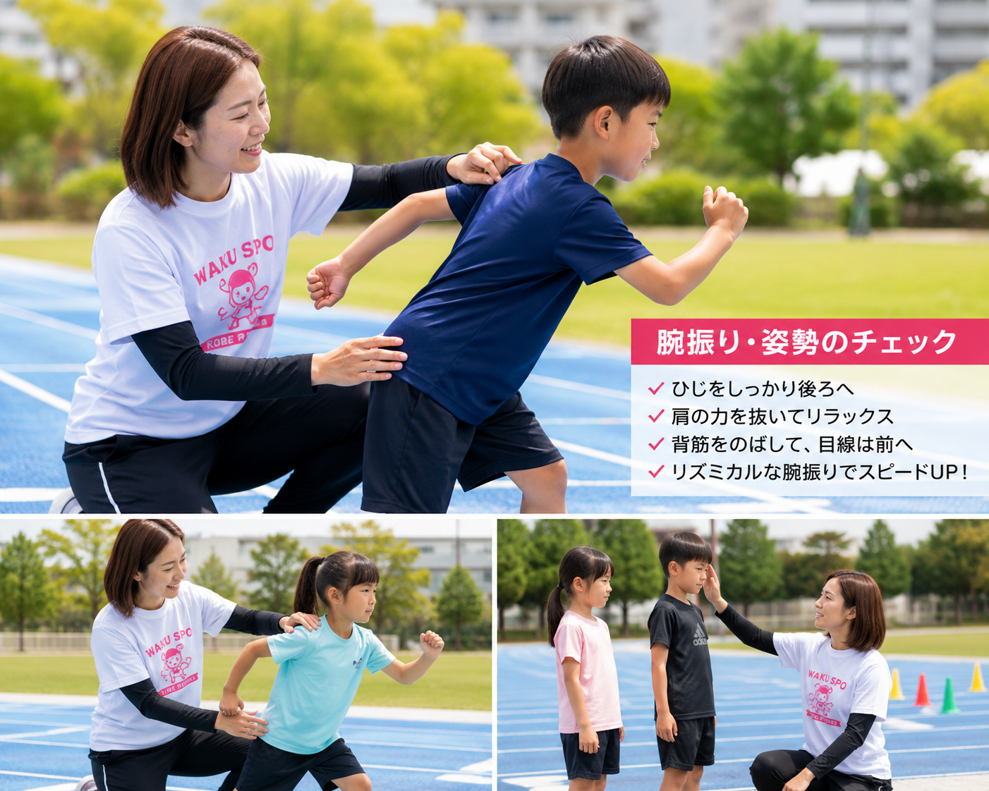 子どもの走り方練習